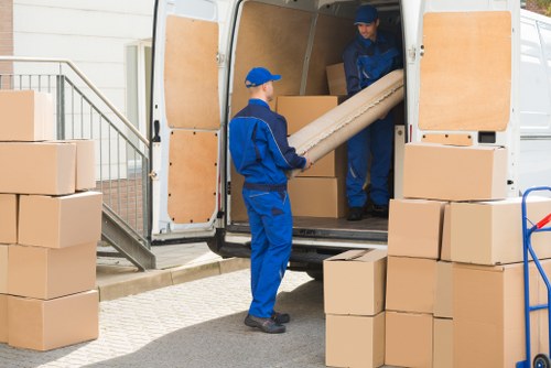 Professional packing service for a local Manor Park home move