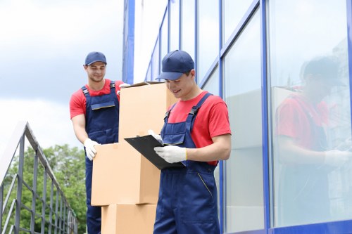 Man With Van Manorpark team reviewing a customer complaint procedure