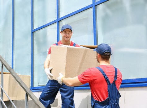 Terms and conditions document for a moving and transport service