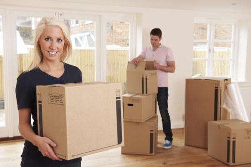 Professional removal services in Manorpark helping with a home move