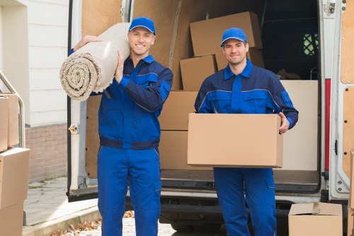 Professional packing and furniture handling for a local office move