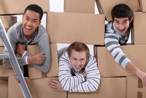 Packing and organising boxes for a flat removal in Manorpark