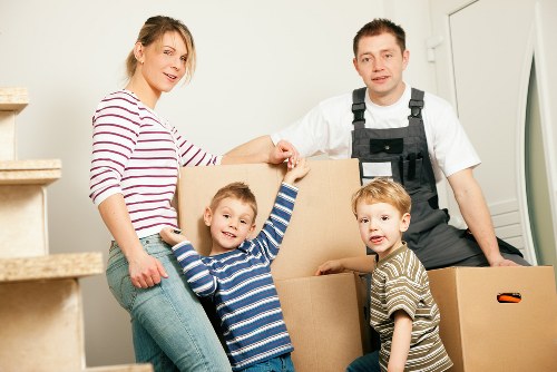 Professional removals in Manorpark with moving team and van