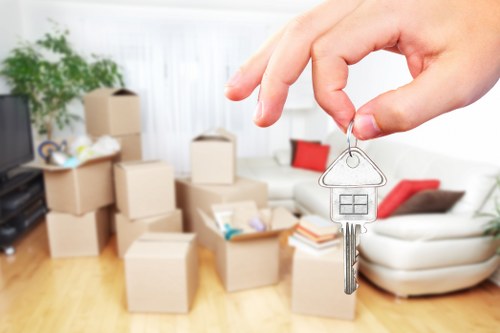Secure online payment illustration for Man With Van Manorpark