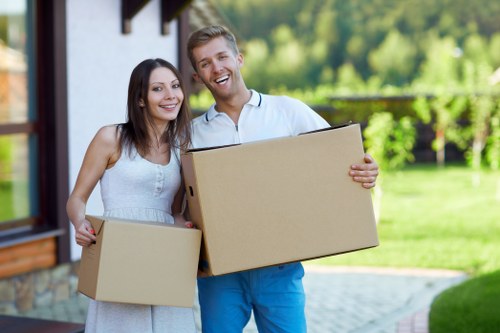 Local Manorpark moving service transporting household items
