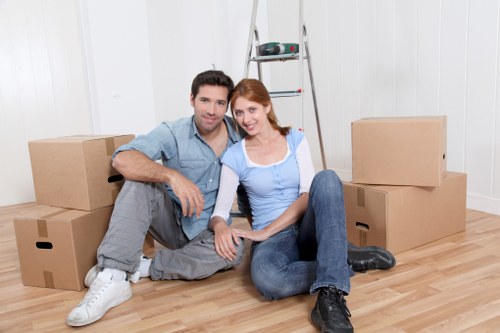 Local man with van support for moving boxes and furniture