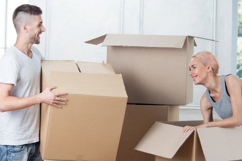 IT equipment prepared for a business move