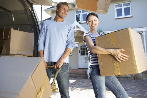 Local removal team assisting with a home move in Manorpark