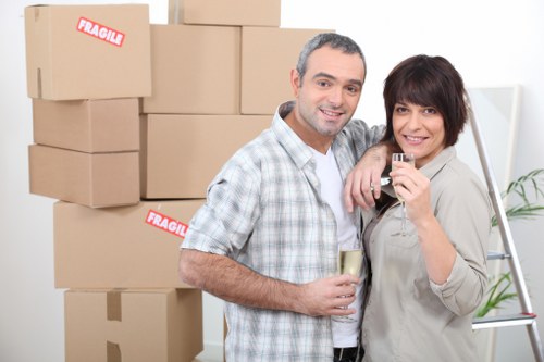 Household move in Manor Park with careful loading and transport